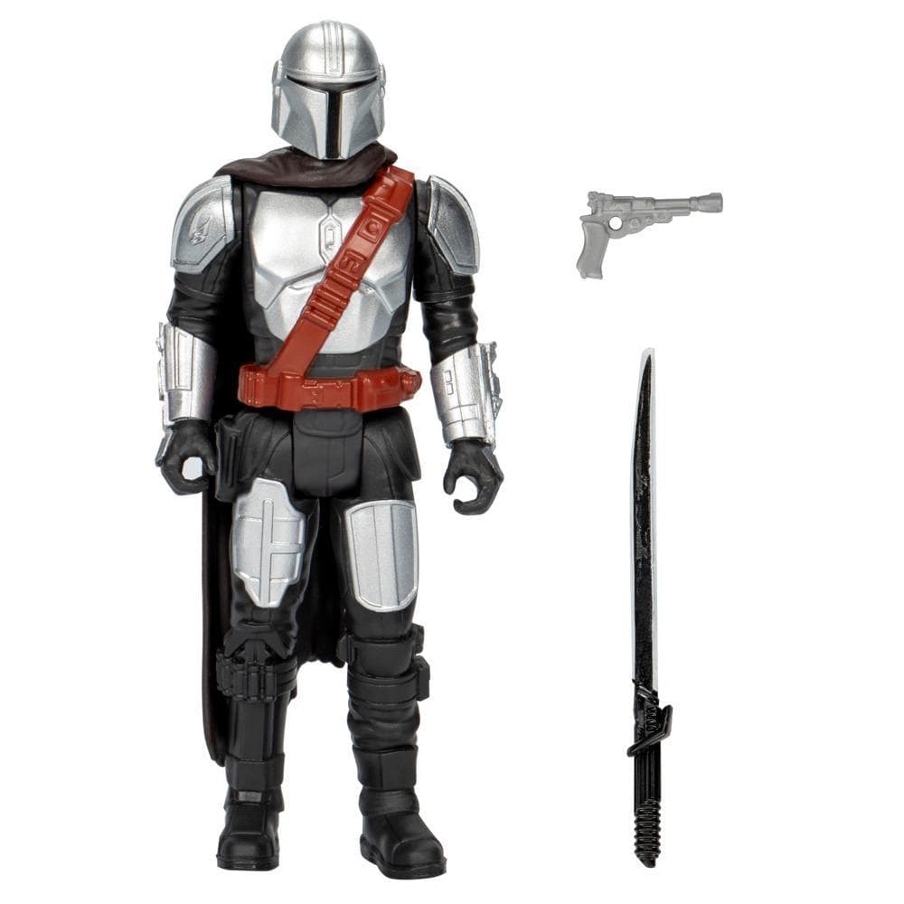 Star Wars Epic Hero Series The Mandalorian Action Figure & 2 Accessories (4")