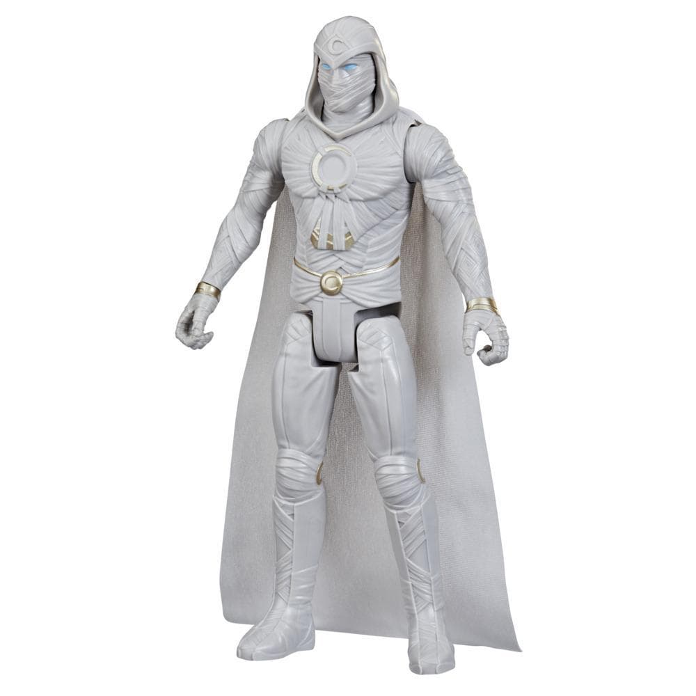 Marvel Studios’ Moon Knight Titan Hero Series Moon Knight Toy, 12-Inch-Scale Action Figure, Toys for Kids Ages 4 and Up