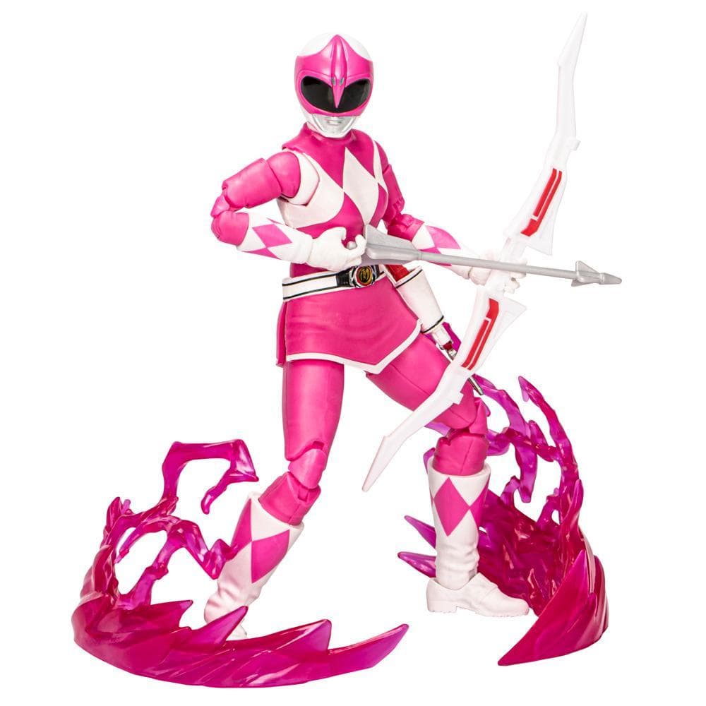 Power Rangers Lightning Collection Remastered Mighty Morphin Pink Ranger Action Figure (6")
