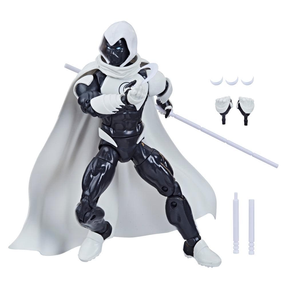 Hasbro Marvel Legends Series Moon Knight, Marvel Comics Action Figures (6”)