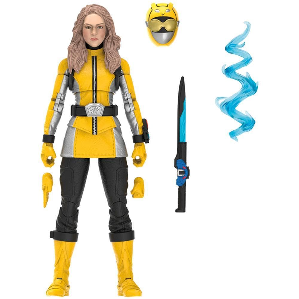 Power Rangers Lightning Collection Beast Morphers Yellow Ranger 6-Inch Scale Action Figure Collectible