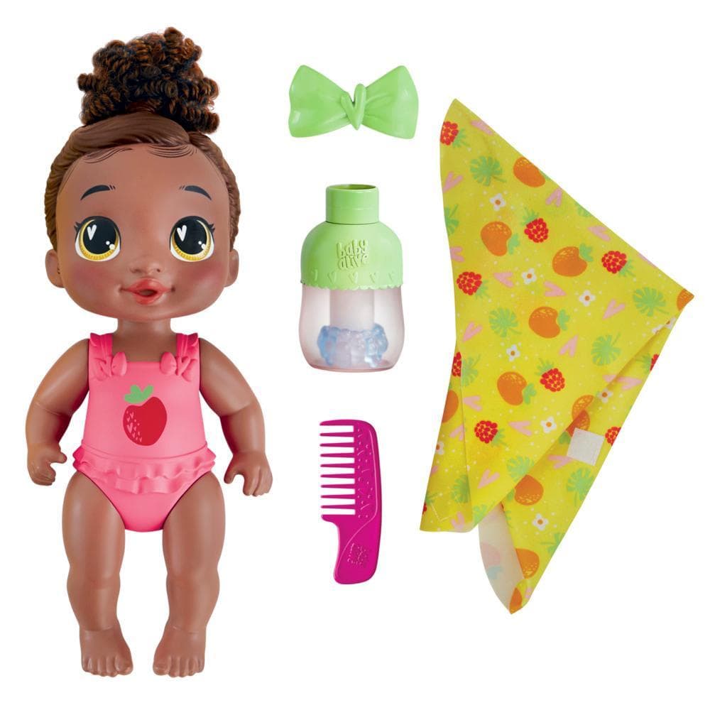 Baby Alive Shampoo Snuggle Berry Boo Black Hair Water Baby Doll