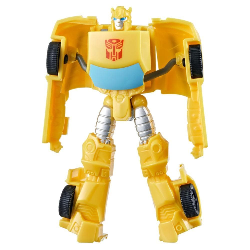 Transformers Toys Authentics Bravo Bumblebee, 4.5" Action Figures for Kids Ages 6+