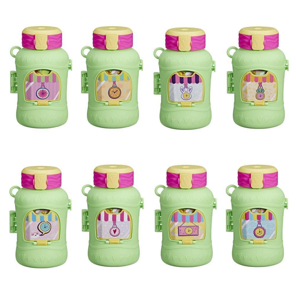 Baby Alive Foodie Cuties, Bottle, Sun Series 1, Surprise Toys, Baby Doll Set with 7 Surprises