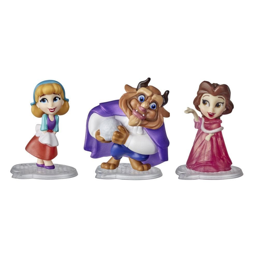 Disney Princess Comics Minis Collectible Dolls 3-Pack, Series 5 Surprise Blind Box Toy, Disney Princess Characters