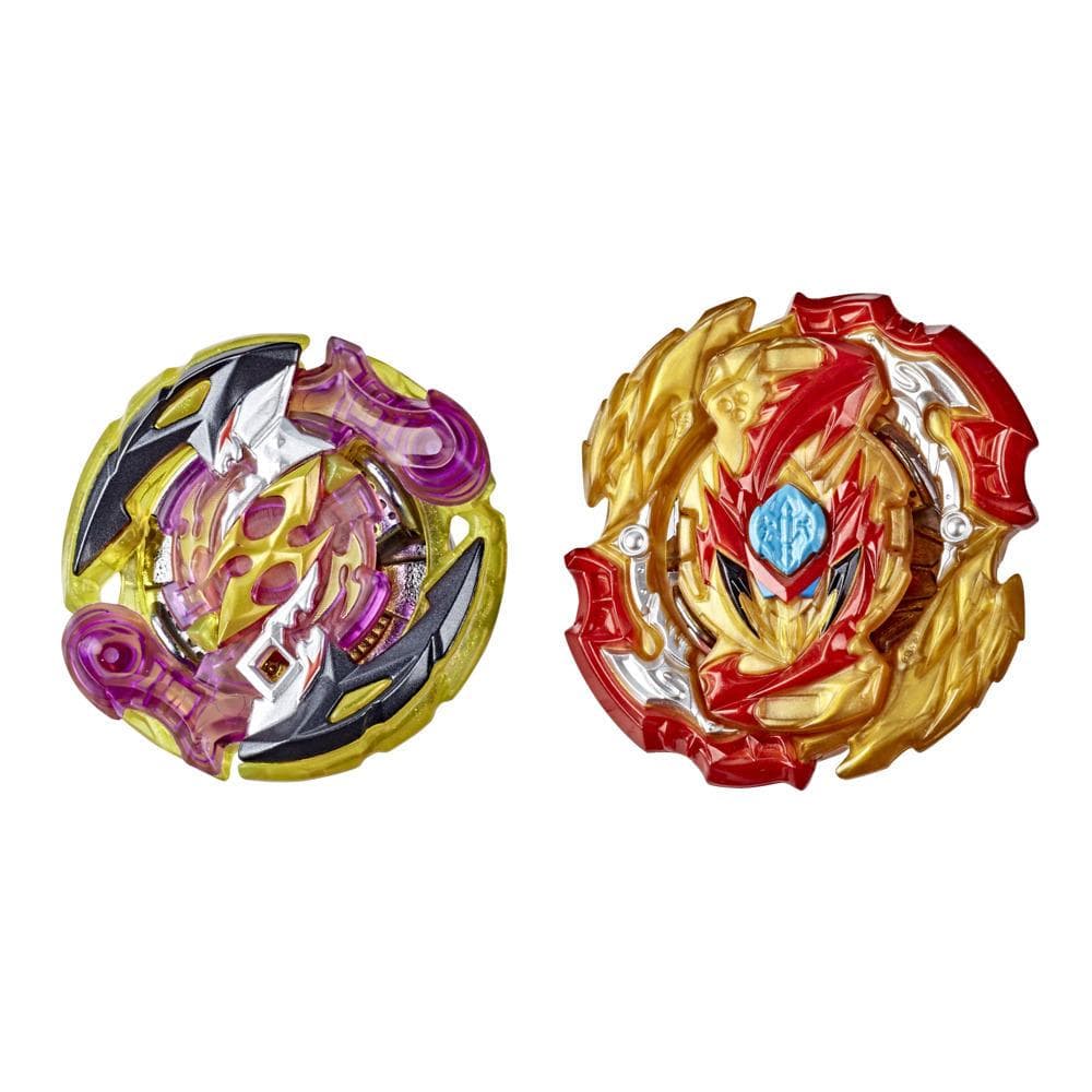 Beyblade Burst Rise Hypersphere Dual Pack Lord Spryzen S5 and Roktavor R5 -- 2 Battling Top Toys, Ages 8 and Up