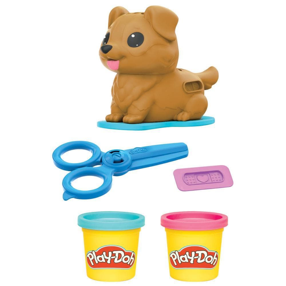 Play-Doh Mini Groom 'n Vet Set with Toy Dog, Kids Toys for 3 Year Olds and Up