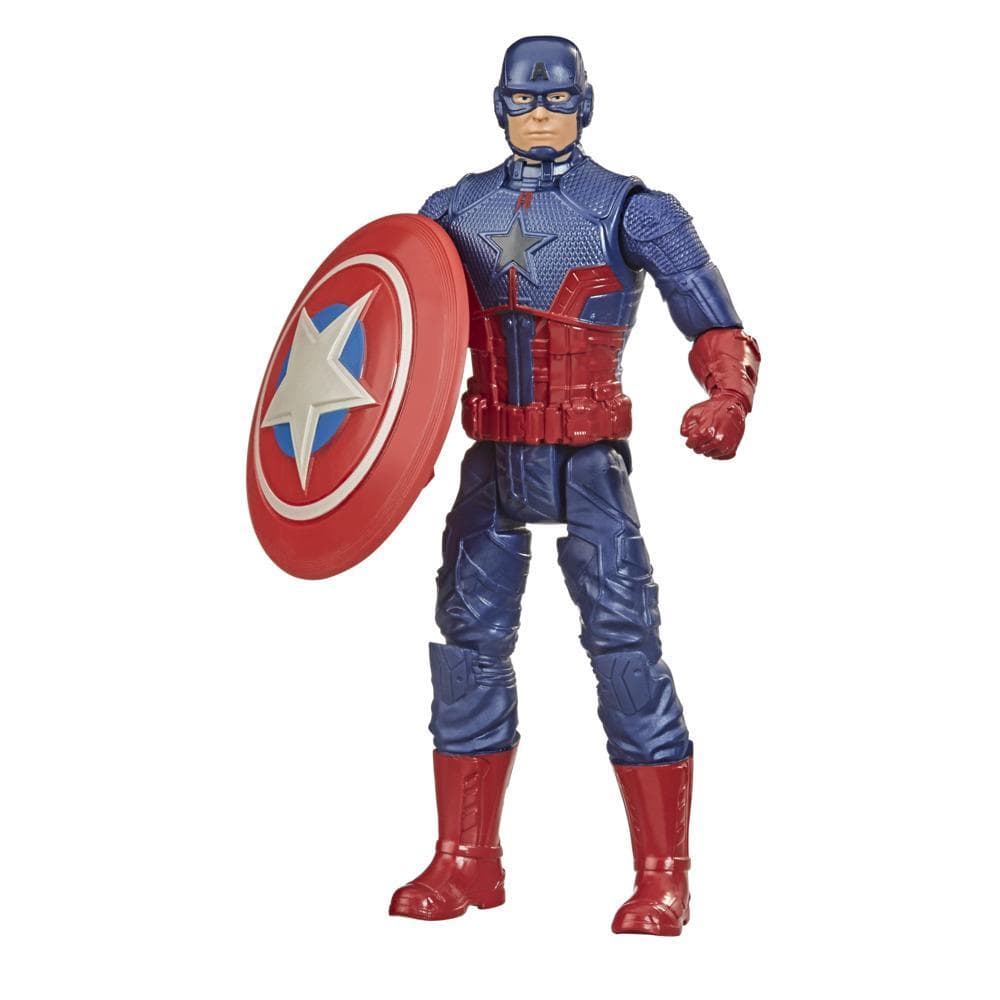 Hasbro Marvel Gamerverse 6-inch Action Figure Toy Captain America Oath Keeper Video Game-Inspired, Ages 4 And Up