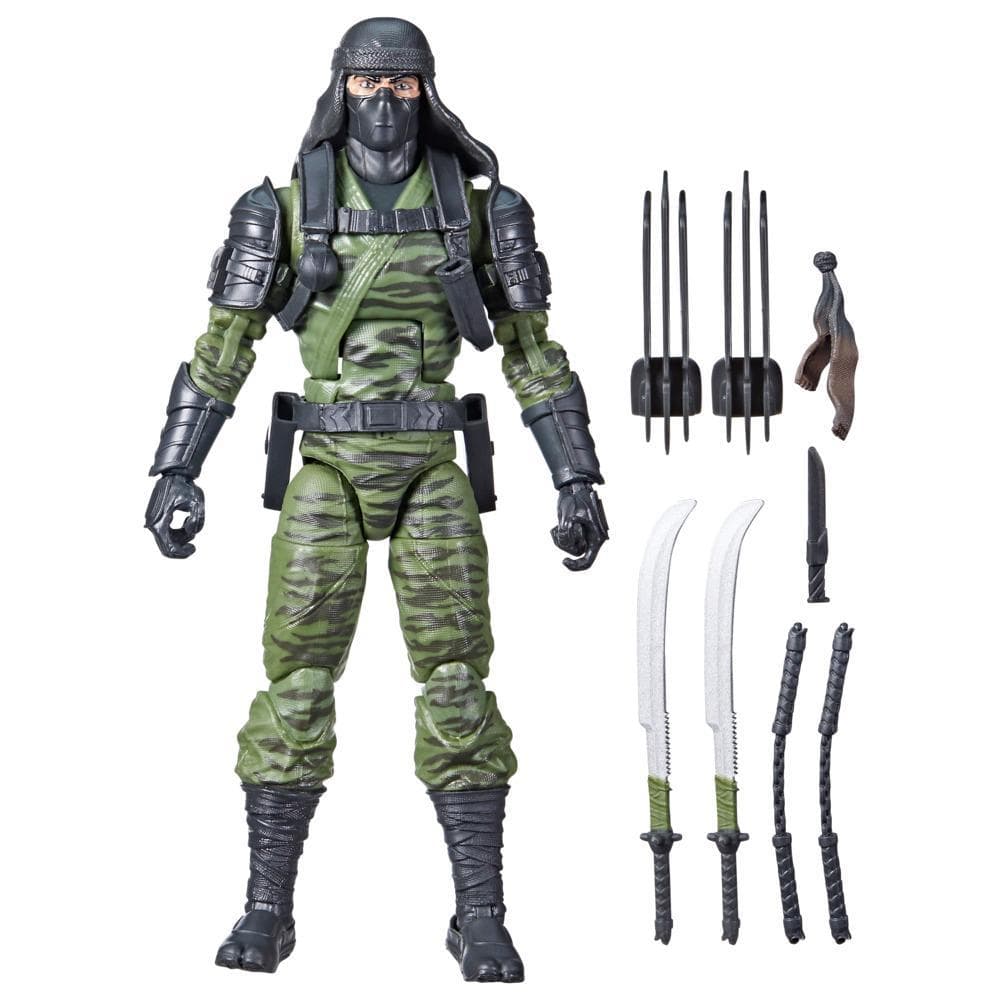 G.I. Joe Classified Series Ralph "Nunchuk" Badducci, Collectible G.I. Joe Action Figures (6"), 80