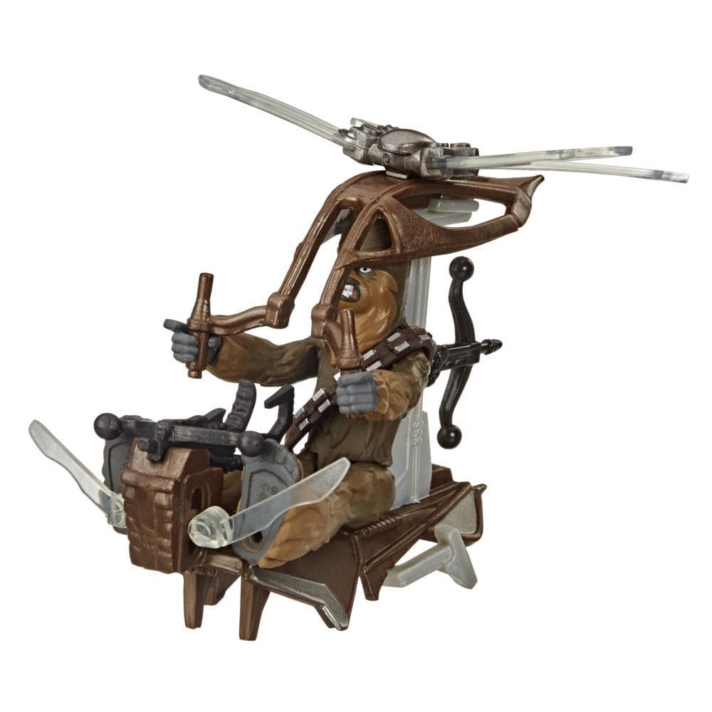 Star Wars Mission Fleet Gear Class Chewbacca Beachfront Barrage 2.5-Inch-Scale Figure and Vehicle, for Kids Ages 4 and Up