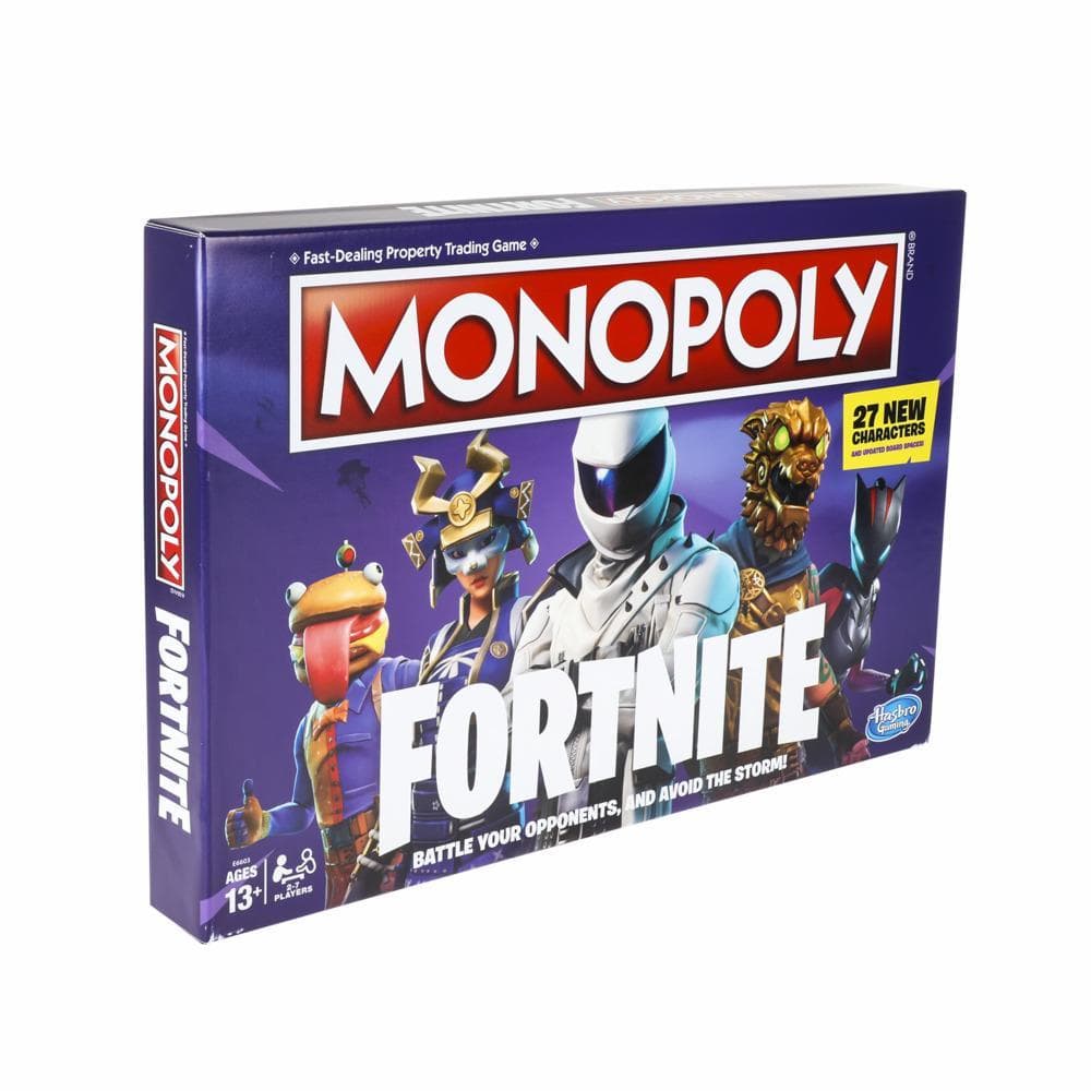 Monopoly Fortnite - Juego de mesa basado en el videojuego Fortnite - Edad recomendada: 13 años en adelante