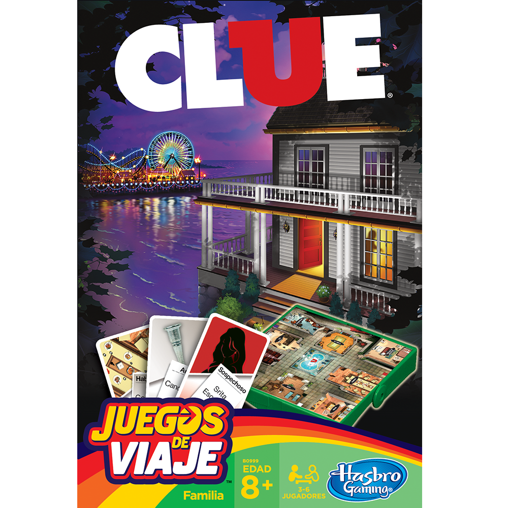 CLUE JUEGO DE VIAJE