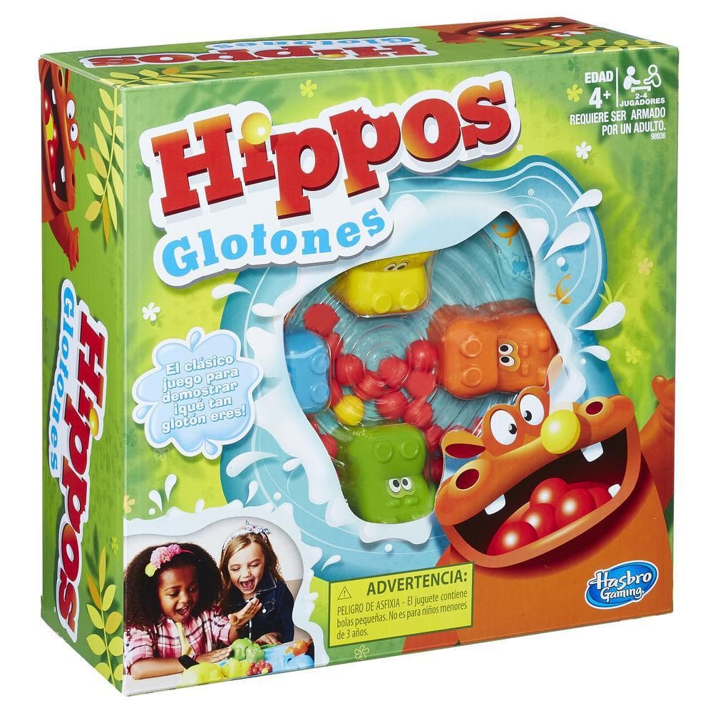 Hippos glotones