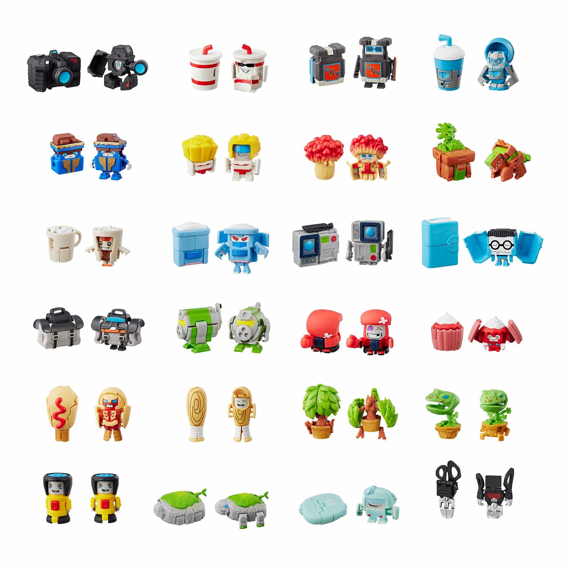 Transformers BotBots Serie 1 Figura misterio coleccionable de empaque sorpresa --  ¡Juguete sorpresa 2 en 1!
