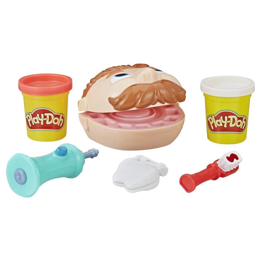 Mini clásicos Play-Doh: El dentista bromista, juguete con 2 colores no tóxicos