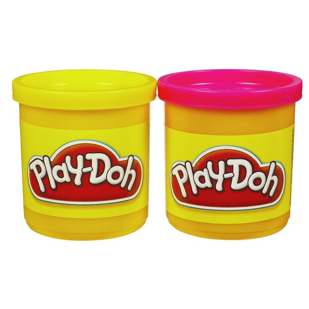 Pack PLAY-DOH de 2 unidades: rosa y amarillo