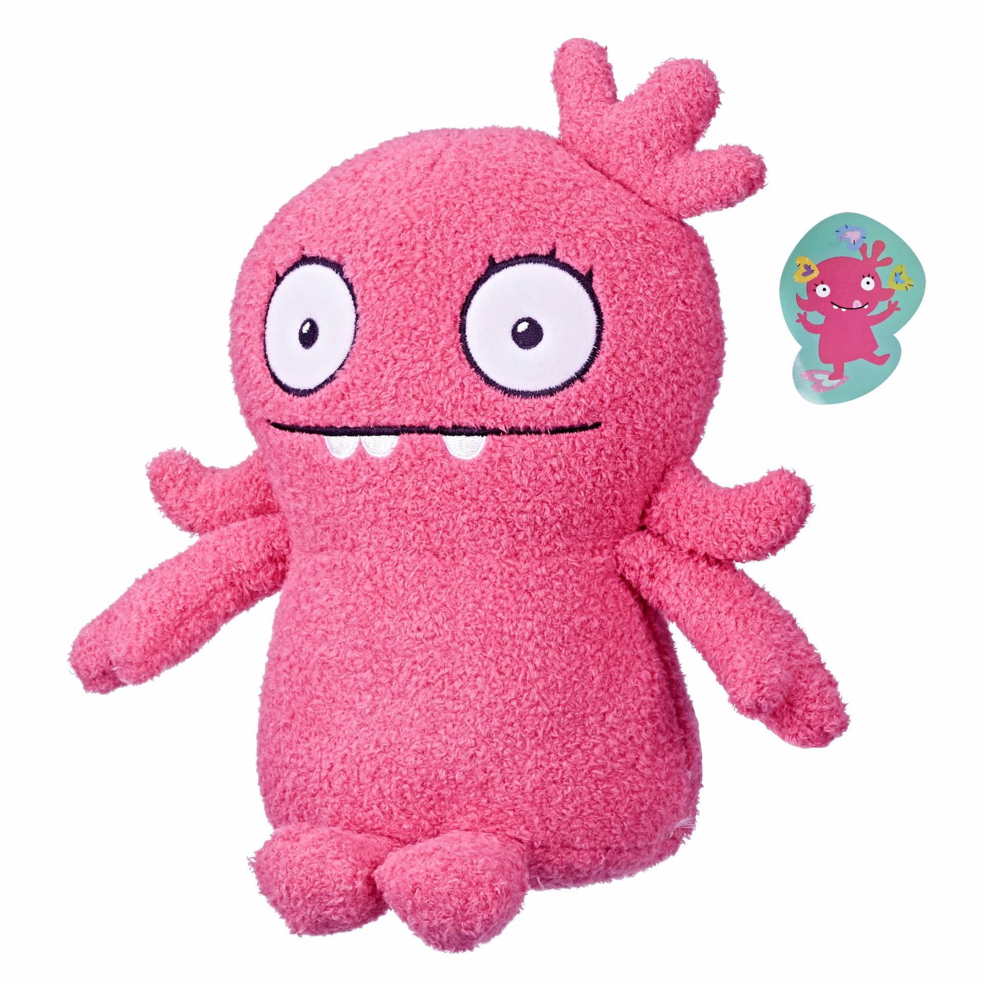 UglyDolls Cordialmente, Moxy - Juguete de peluche, 24,5 cm de alto