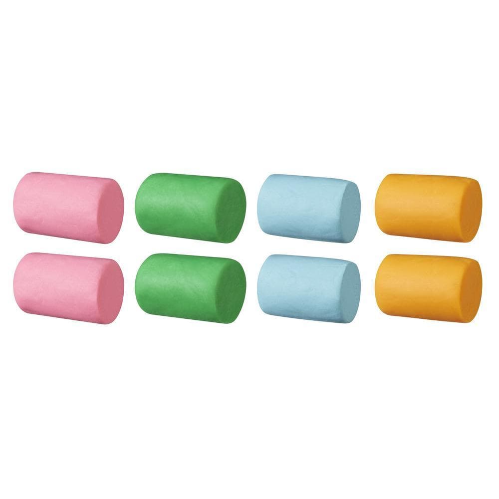Play-Doh Súper lata de 896 g de masa modeladora no tóxica con 4 colores clásicos - Celeste, verde, naranja y rosa