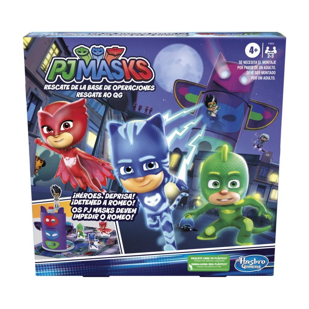 PJ MASKS RESCATE DE LA BASE DE OPERACIONES