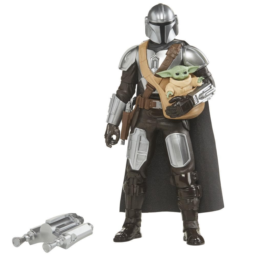 Star Wars - Galactic Action - The Mandalorian & Grogu - Figuras electrónicas interactivas