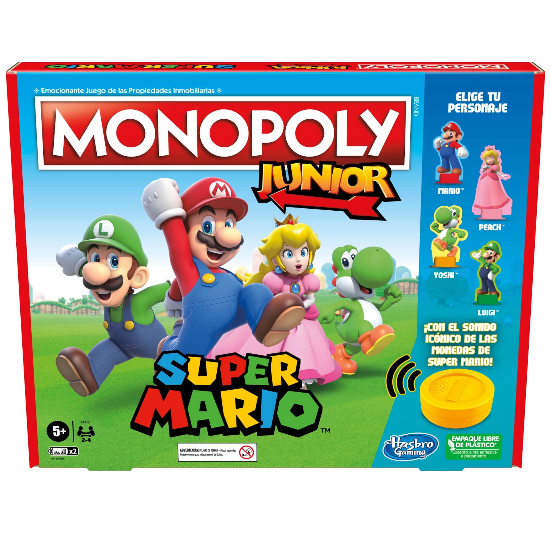 MONOPOLY JR SUPER MARIO EDITION