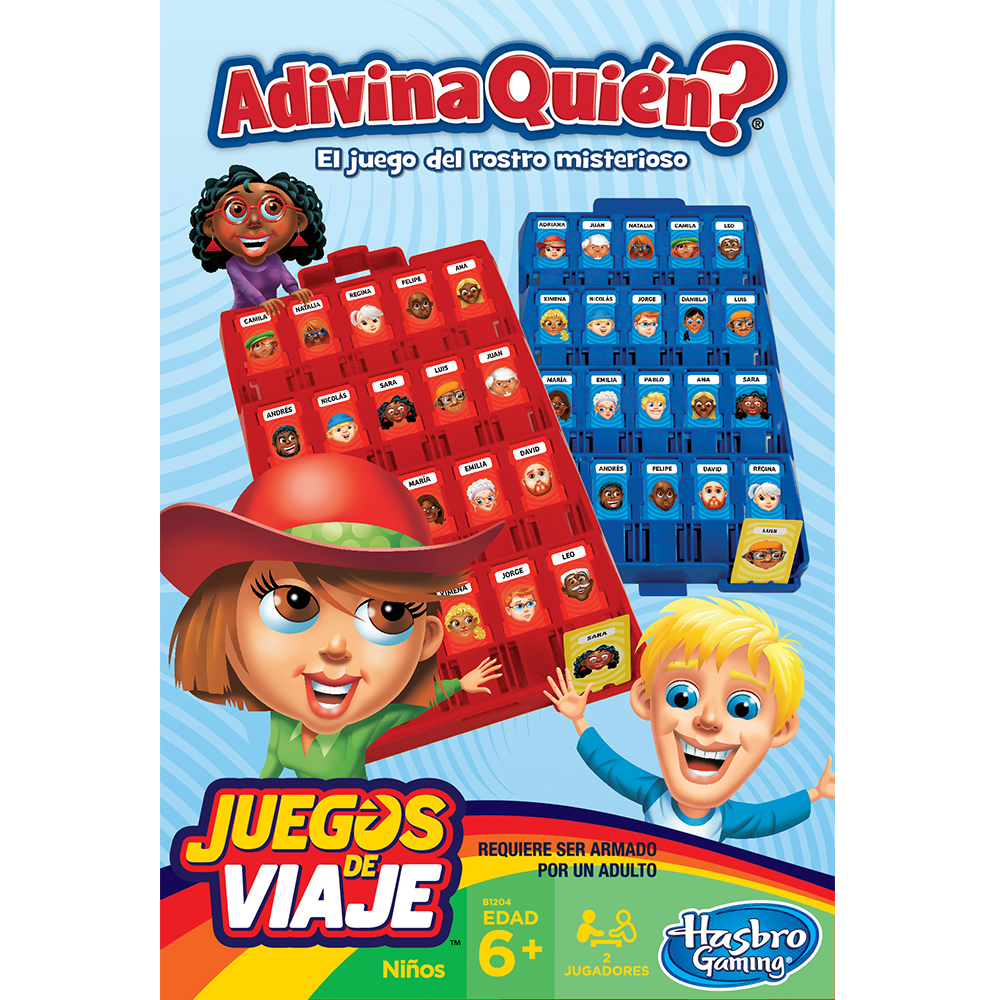 ADIVINA QUIÉN. JUEGO DE VIAJE