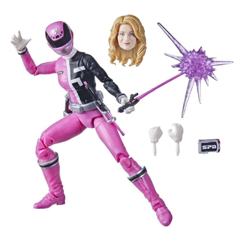 Power Rangers Lightning Collection - Figura S.P.D. Pink Ranger