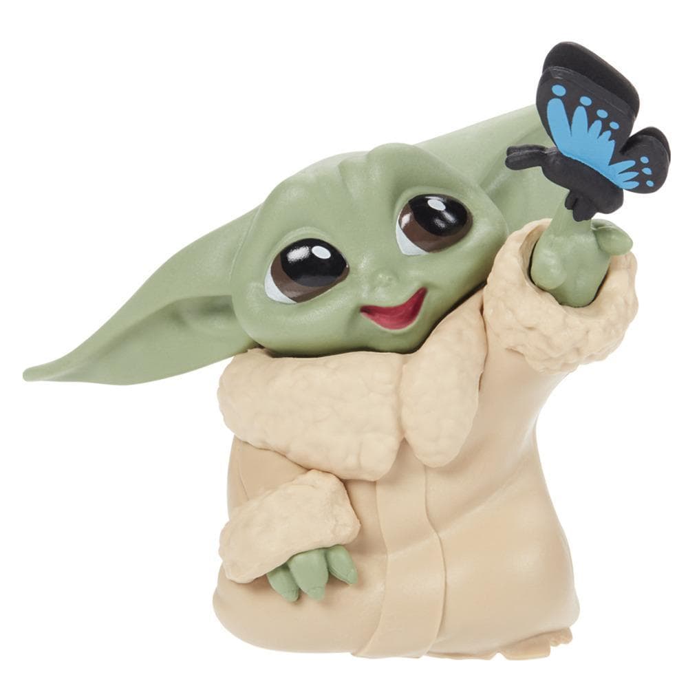 Juguetes Star Wars The Bounty Collection Serie 4 - Figura The Child a escala de 5,5 cm - Pose Encuentro con la Mariposa