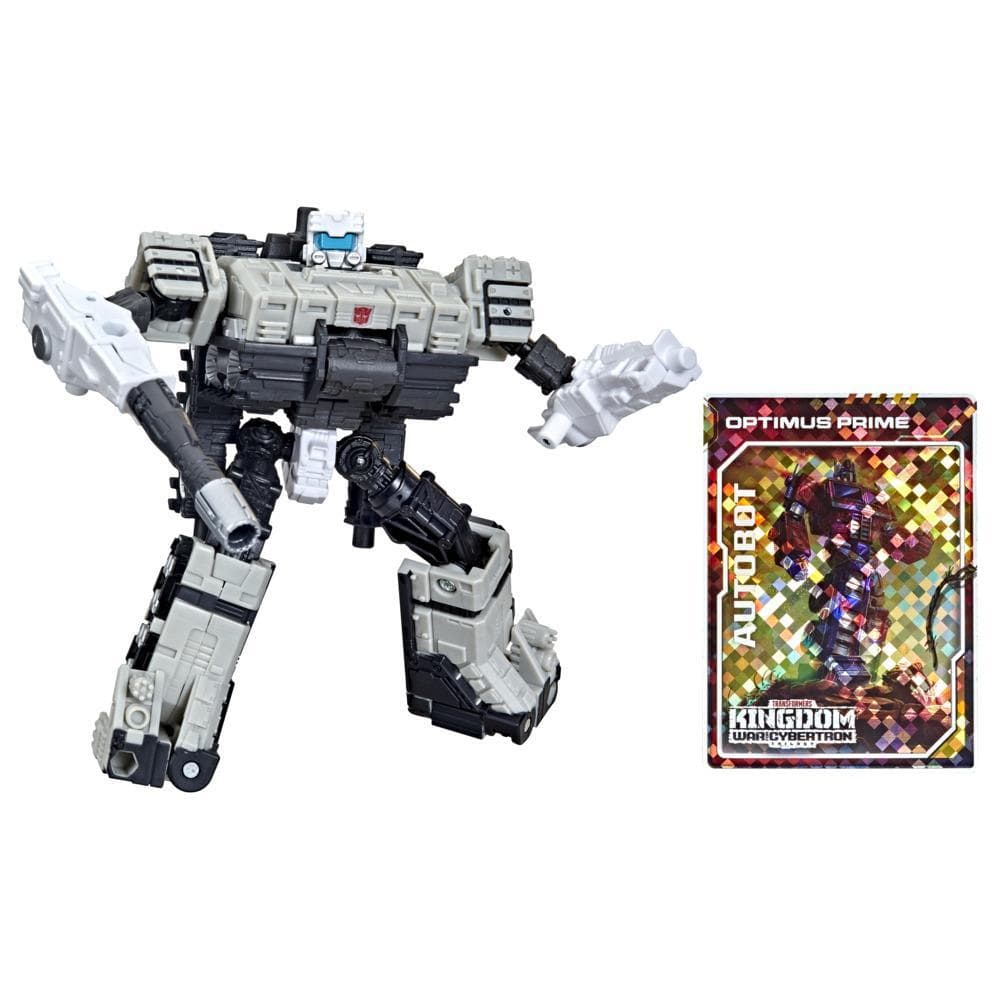 Transformers Generations War for Cybertron: Kingdom - WFC-K33 Autobot Slammer clase de lujo