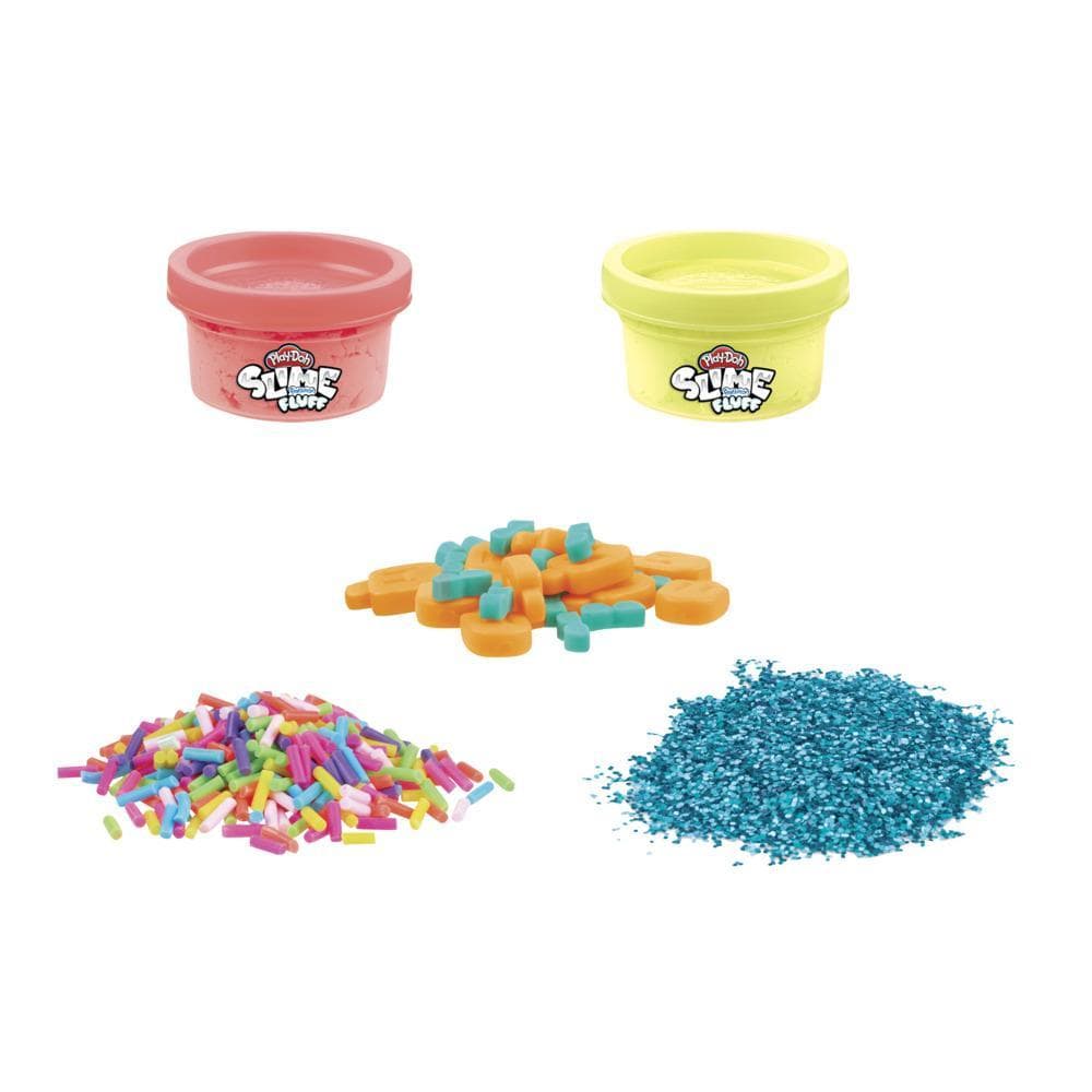 Play-Doh - Slime Feathery Fluff - Set de masa perfumada en caja con diseño de llama