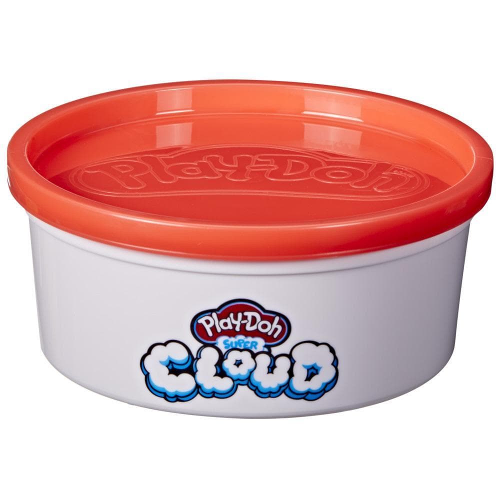 Play-Doh - Super Cloud de color rojo - Lata individual