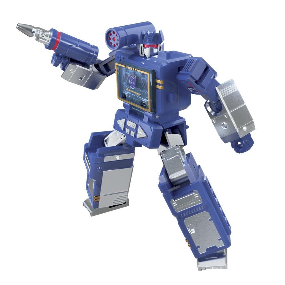 Transformers Generations War for Cybertron: Kingdom - Figura WFC-K21 Soundwave clase núcleo