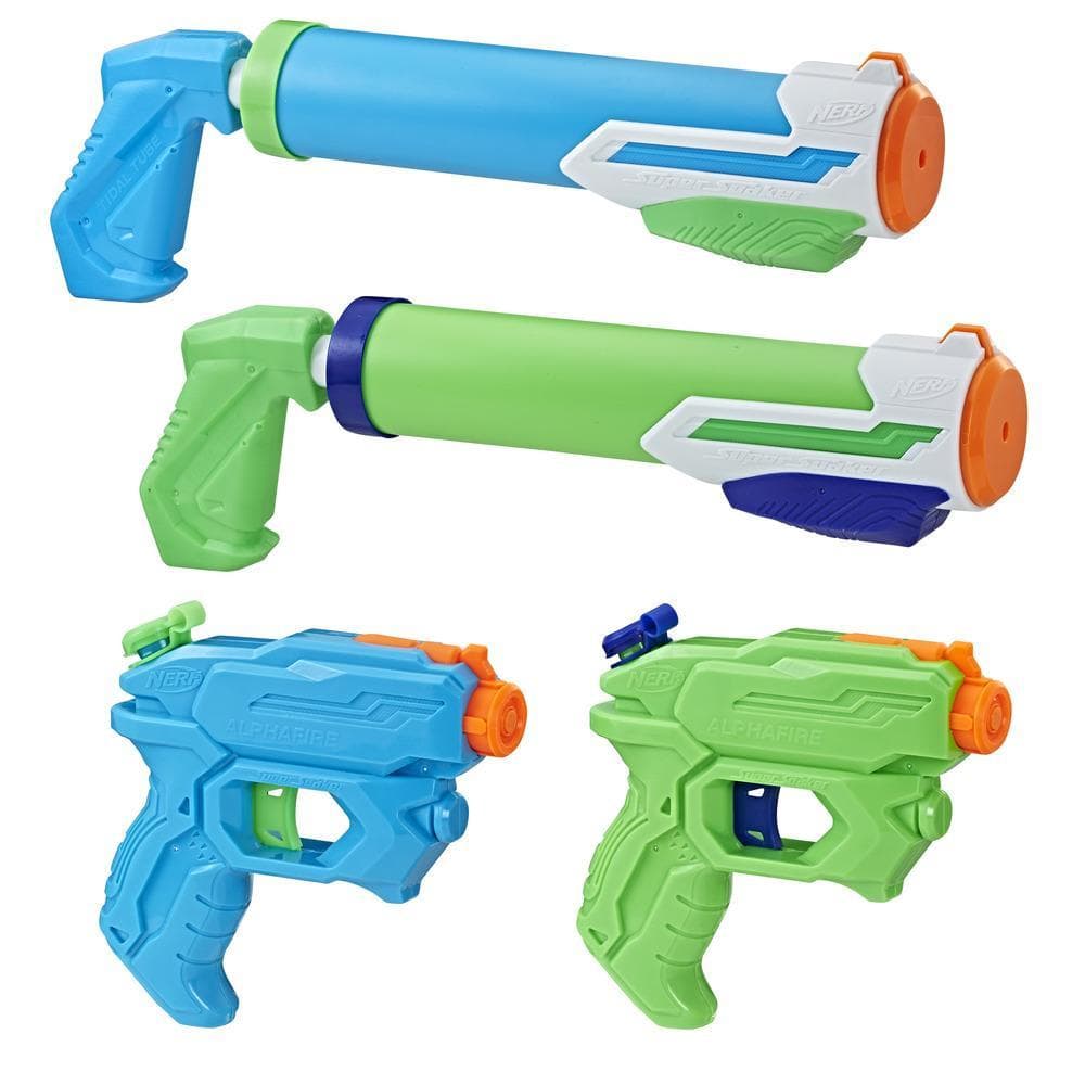 Super Soaker Floodtastic - Set de 4