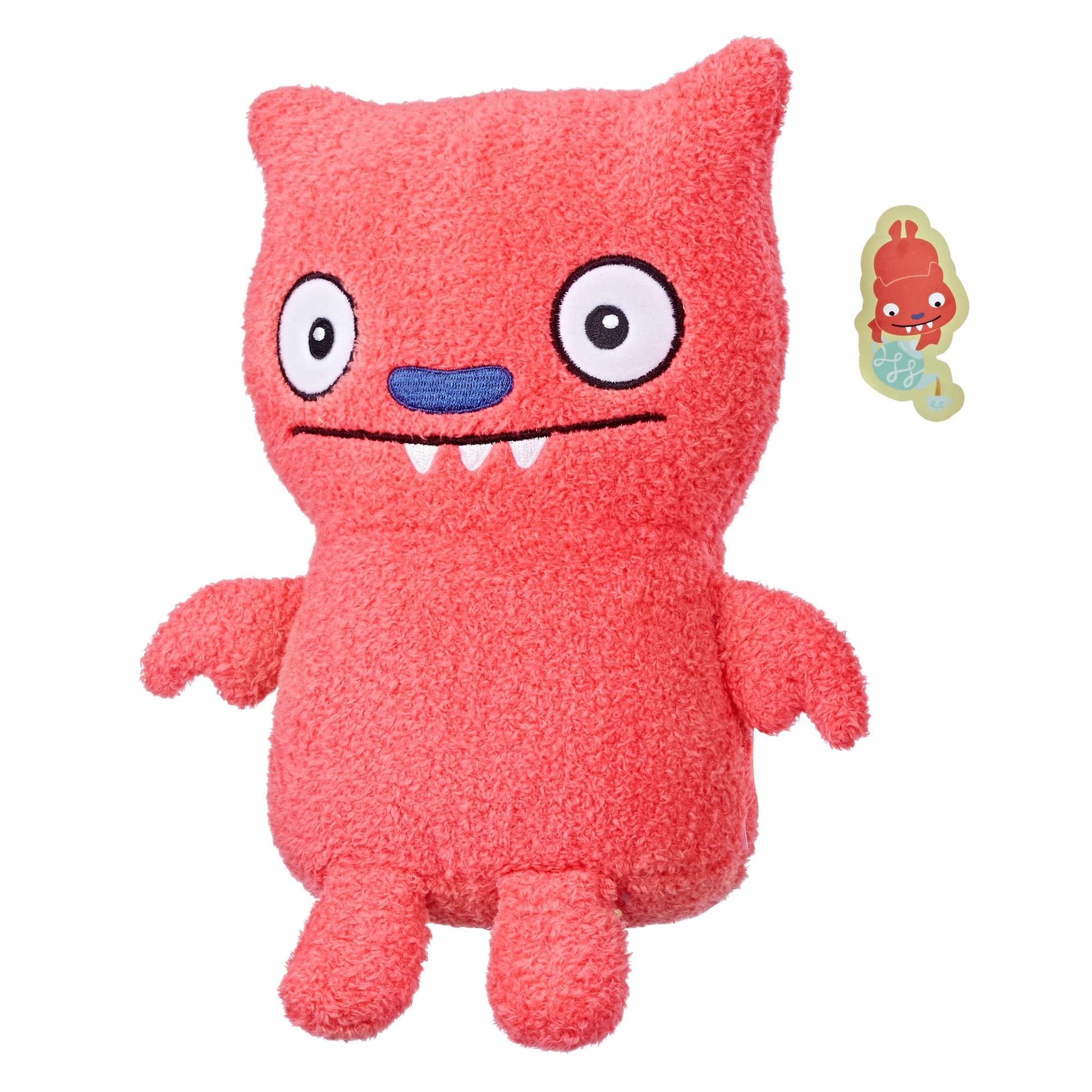 UglyDolls Agradecidamente, Lucky Bat - Juguete de peluche, 24 cm de alto