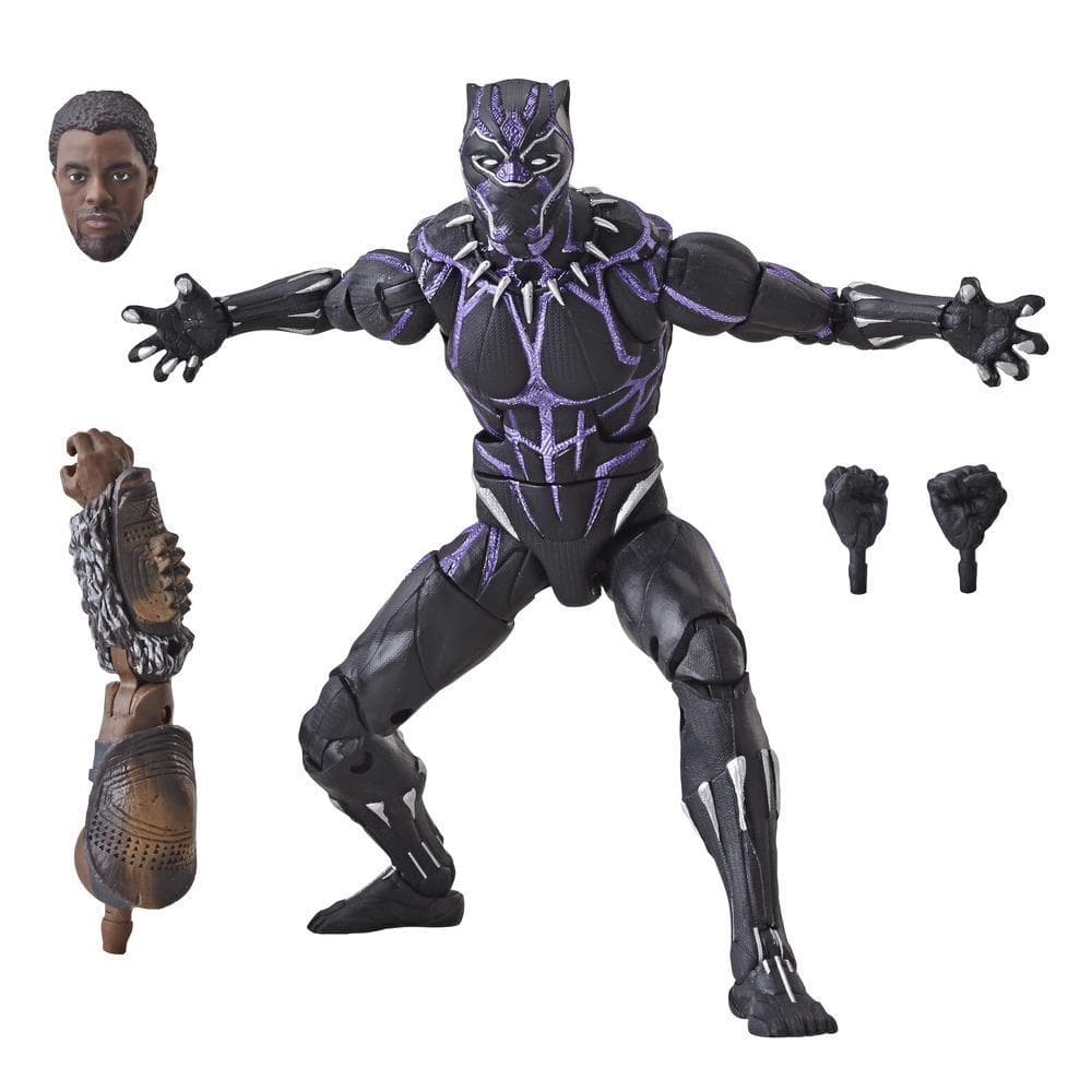 Marvel Legends Series - Avengers: Guerra del Infinito - Figura de Black Panther de 15 cm