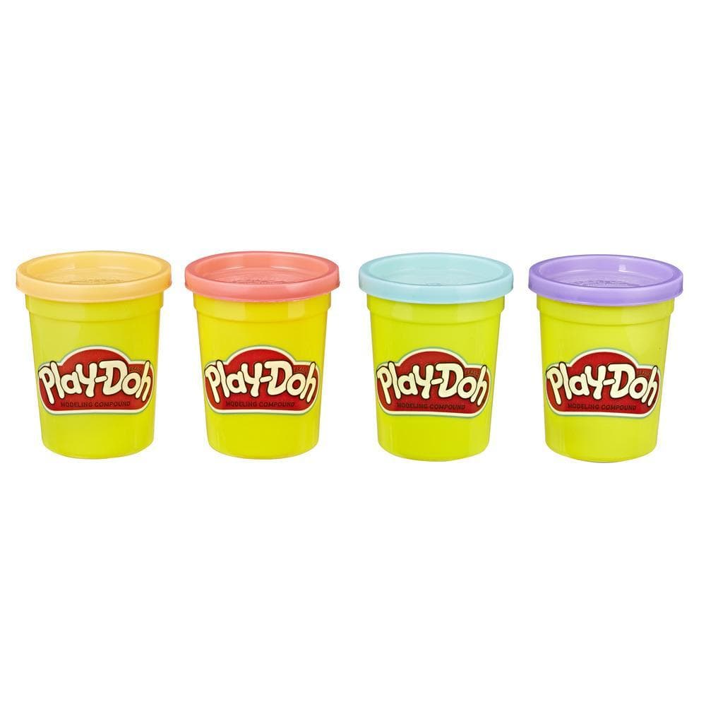 Play-Doh Paquete de 4 latas de 112 gramos (colores dulces)