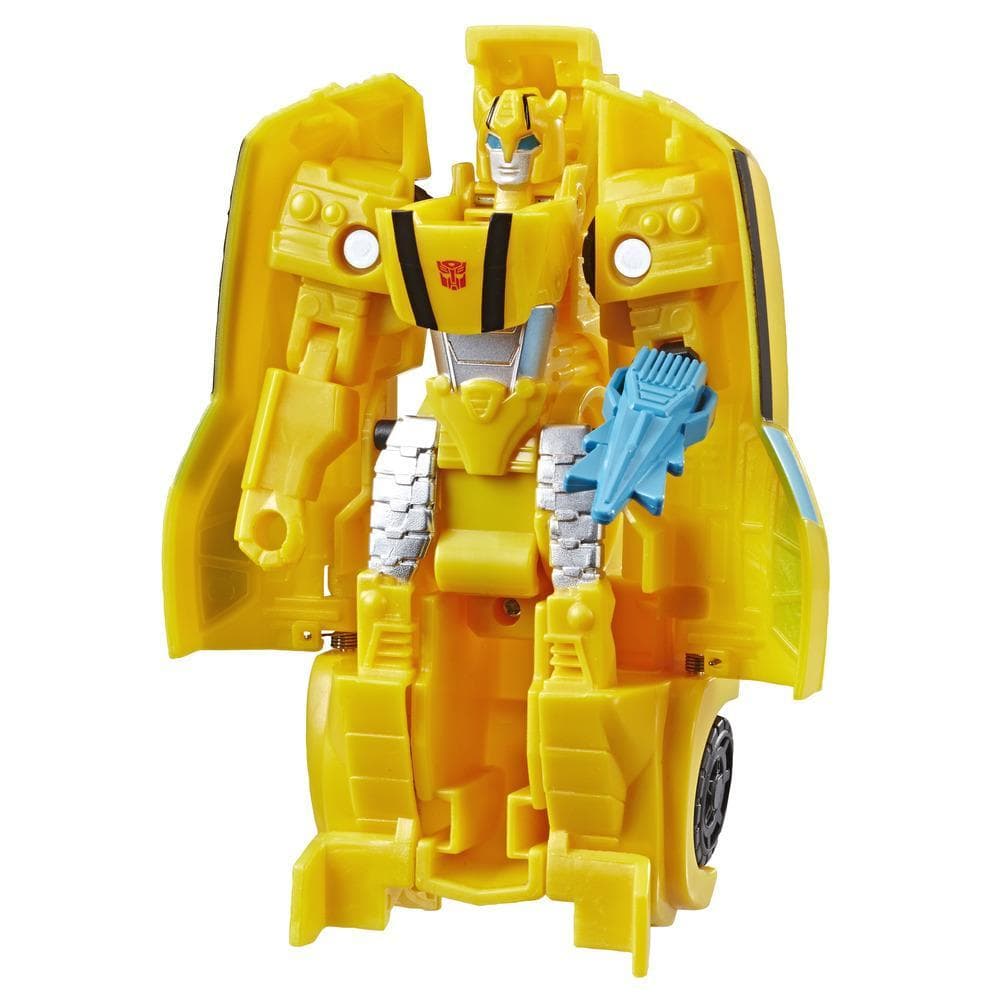 Transformers Cyberverse Action Attackers - Bumblebee Cambiador de 1 paso - Figura de acción