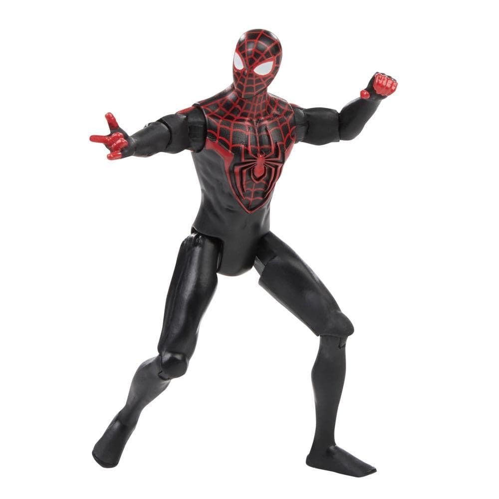 Marvel Spider-Man Epic Hero Series, figurine articulée Miles Morales de 10 cm