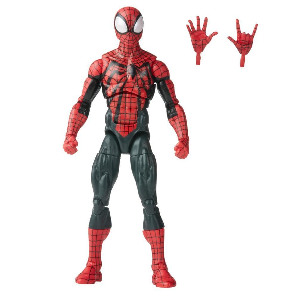 Hasbro Marvel Legends Series, Ben Reilly Spider-Man, figurine Spider-Man Legends de 15 cm