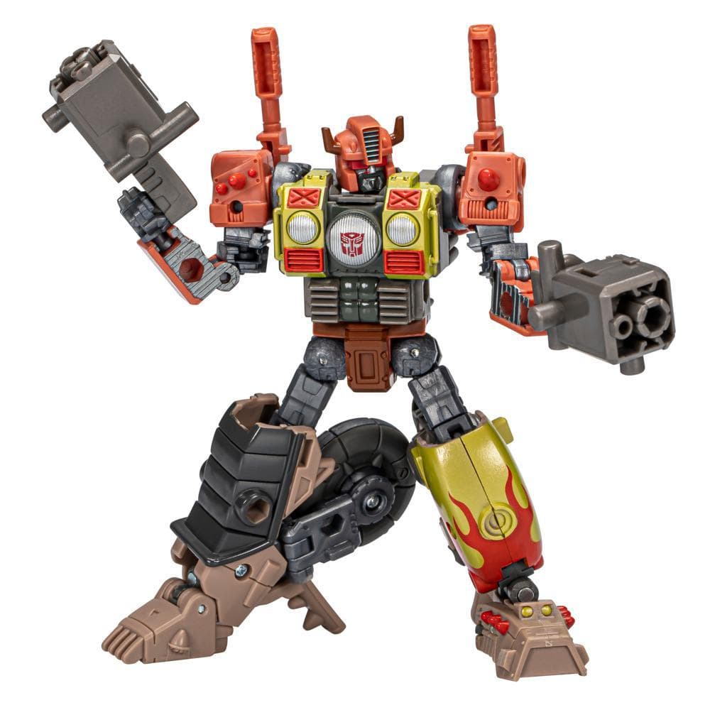 Transformers Generations Legacy Evolution, figurine à conversion Crashbar classe Deluxe de 14 cm