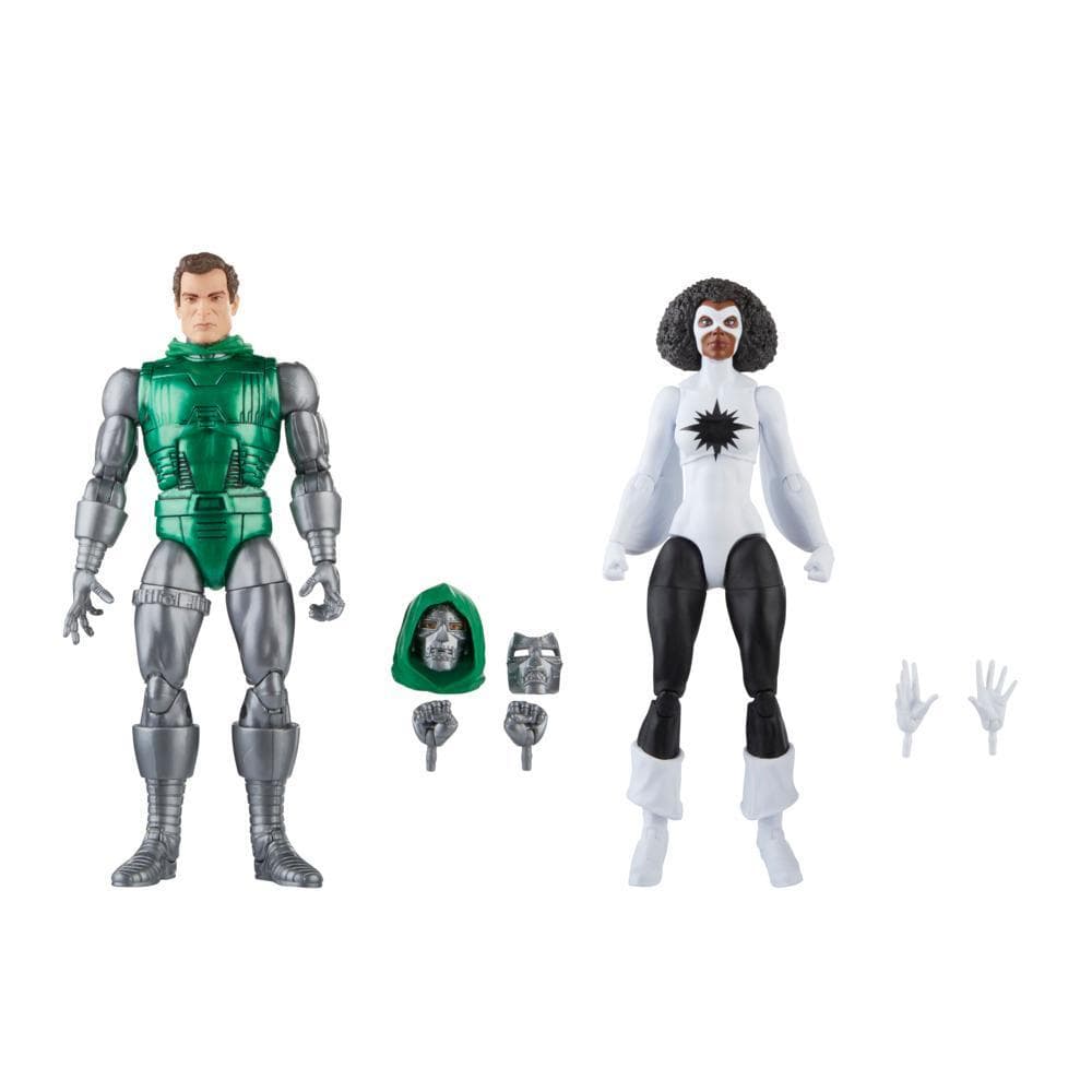 Hasbro Marvel Legends Series Figurines de 15 cm Captain Marvel vs. Doctor Doom