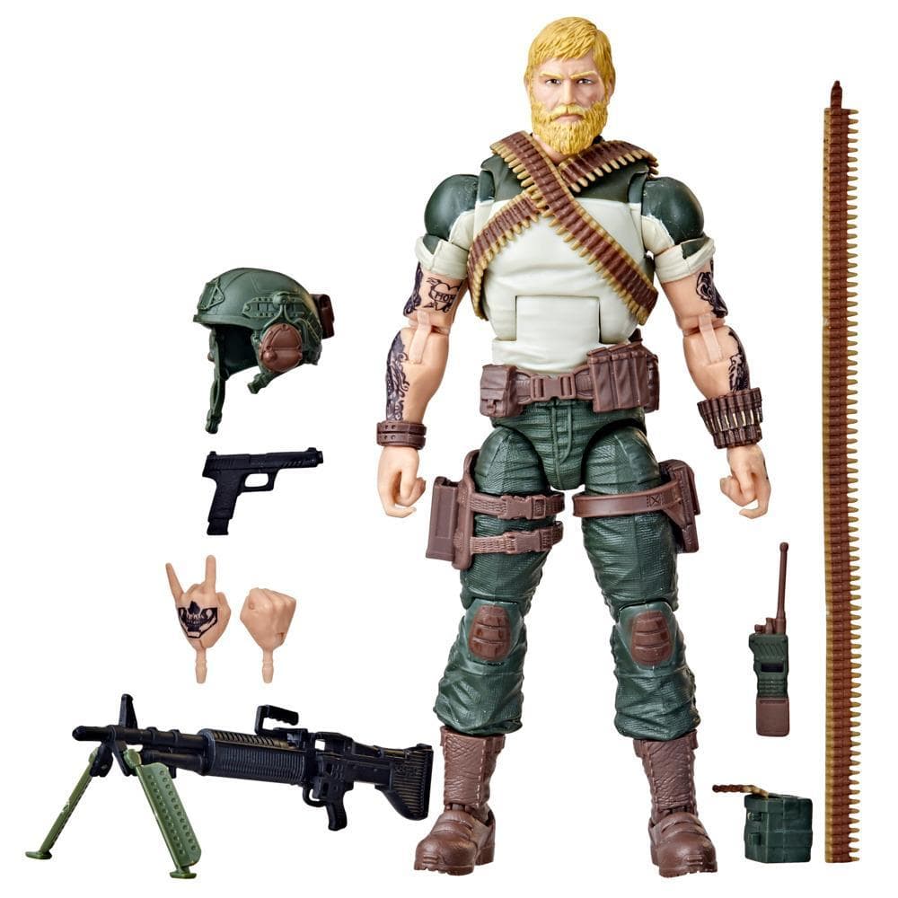 G.I. Joe Classified Series, figurine 71 Craig “Rock ‘N Roll” McConnel (15 cm)