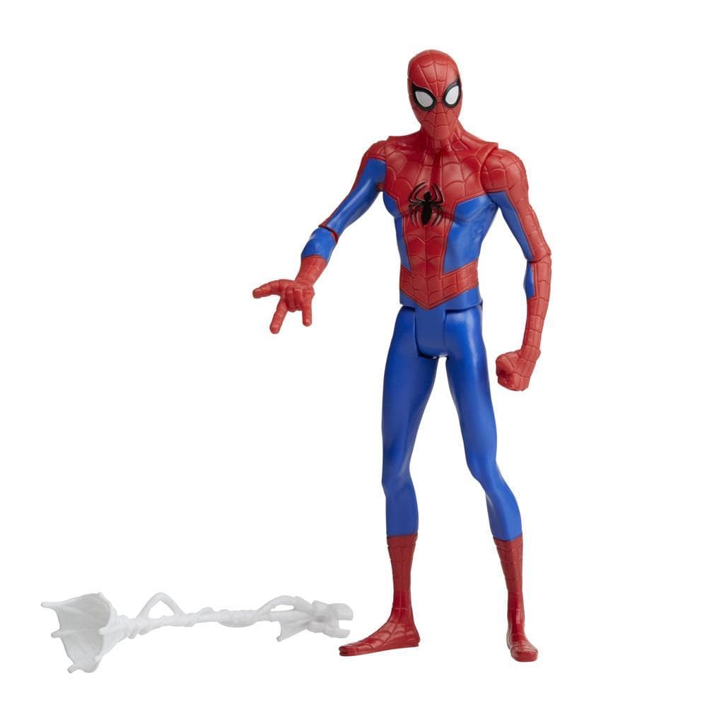 Marvel Spider-Man: Across the Spider-Verse, figurine Spider-Man de 15 cm avec accessoire, pour enfants dès 4 ans