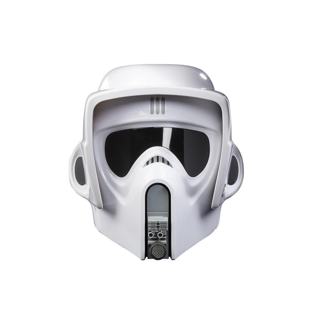 Star Wars The Black Series Casque électronique premium Scout Trooper, cosplay