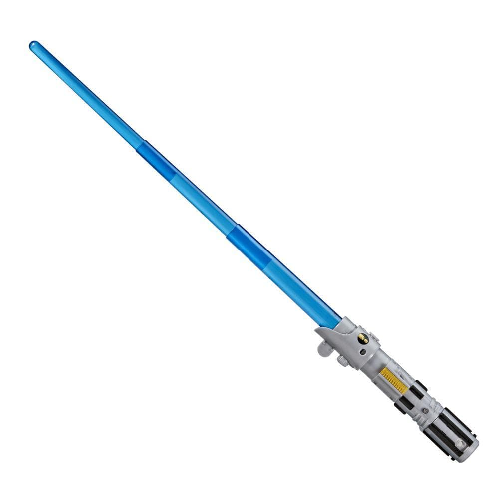 Star Wars Lightsaber Forge, Sabre laser électronique de Luke Skywalker à lame bleue extensible, déguisement personnalisable