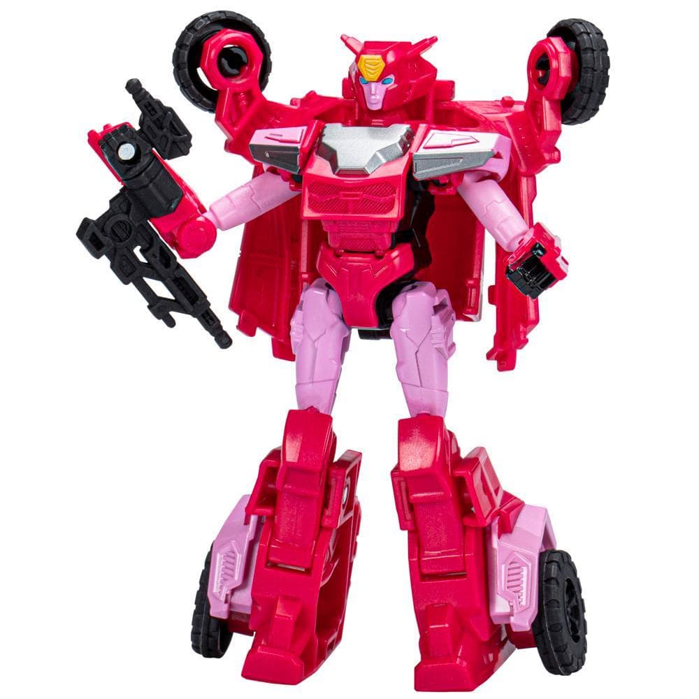 Transformers EarthSpark, figurine articulée Elita-1 de classe Guerrier