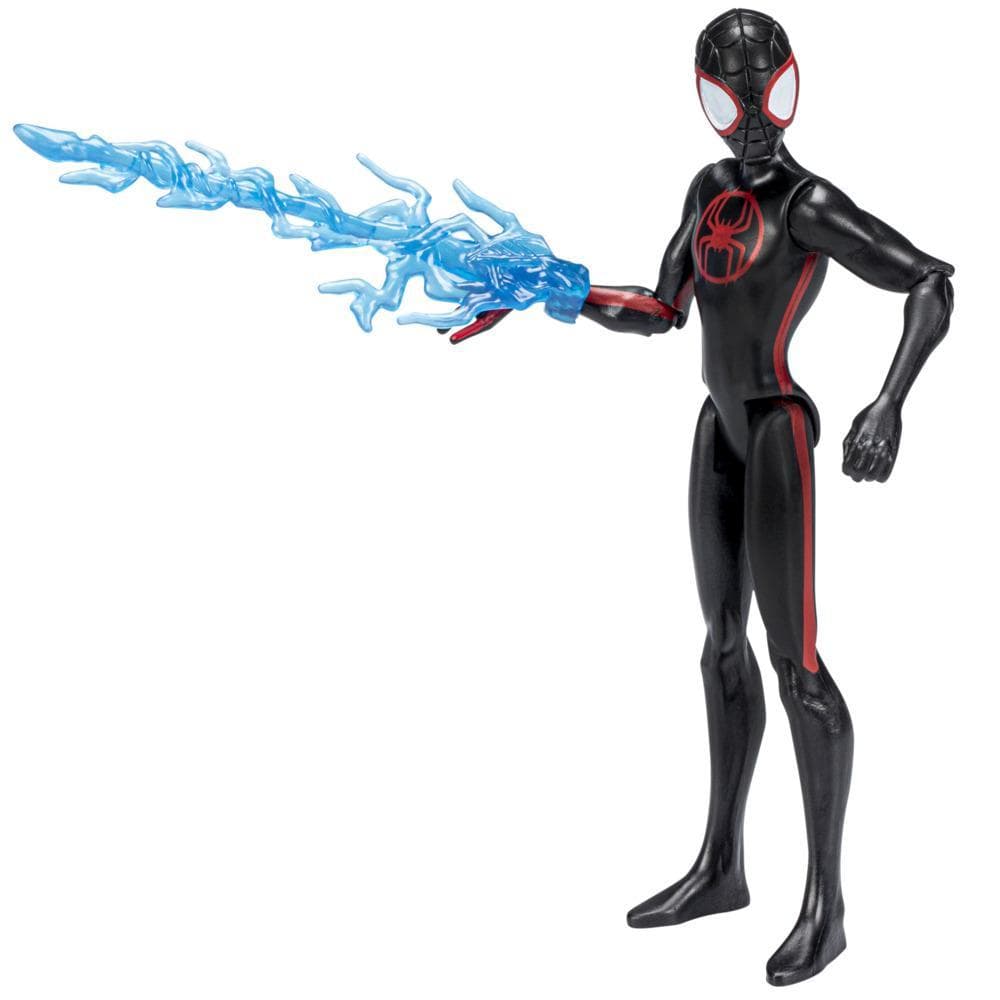 Marvel Spider-Man: Across the Spider-Verse, figurine Miles Morales de 15 cm avec accessoire, pour enfants dès 4 ans