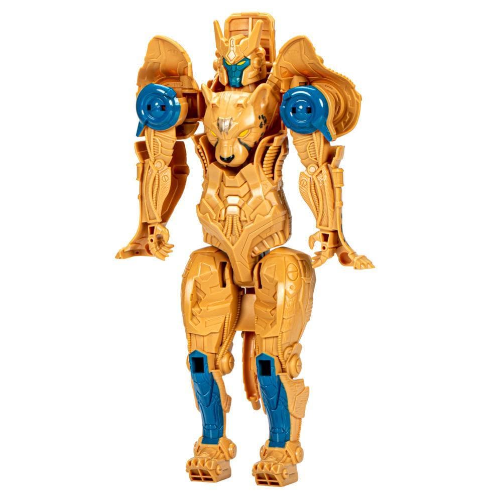 Transformers Authentics, Titan Changer, figurine articulée Cheetor de 28 cm, robot pour enfants, à partir de 6 ans