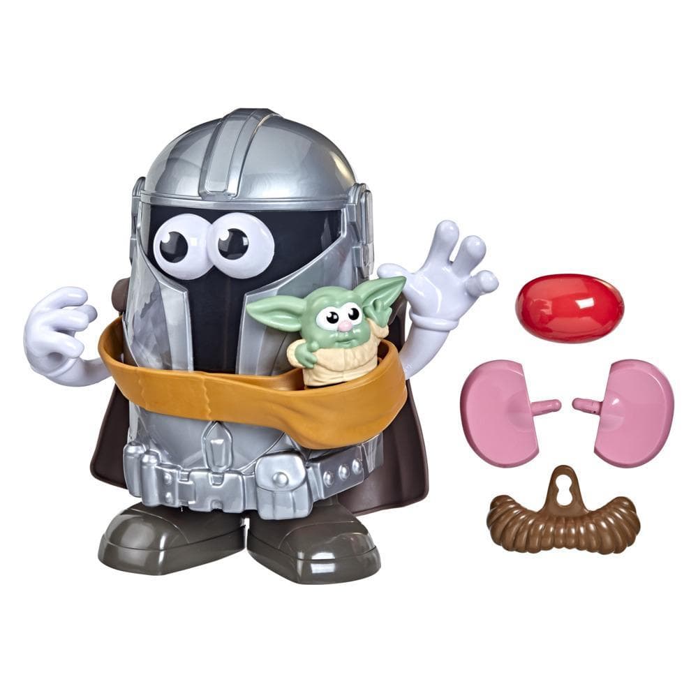 Potato Head Patatalorien et bébé Patate, jouet Potato Head pour enfants, dès 2 ans, jouet inspiré de Star Wars