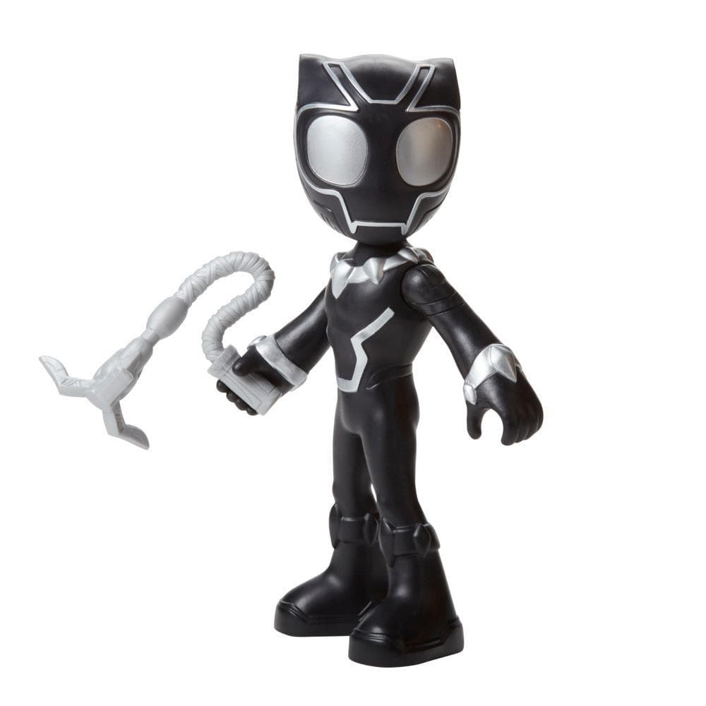 Spidey et ses Amis Extraordinaires, grande figurine Black Panther, jouet de super-héros préscolaire